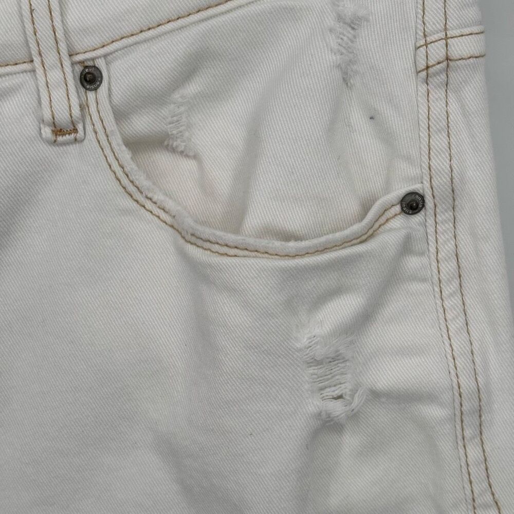Kenzie Jeans VINTAGE LUxE The Slim Distressed Straight Leg Jeans‎ Size 10/30 - Picture 10 of 10